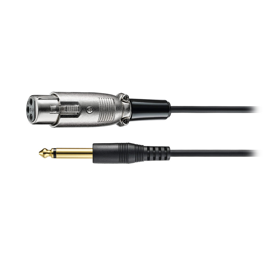 AUDIO-TECHNICA オーディオテクニカ AT-MI09/5.0 XLRメス-モノラルフォン 5.0m オーディオケーブル XLR変換ケーブル
