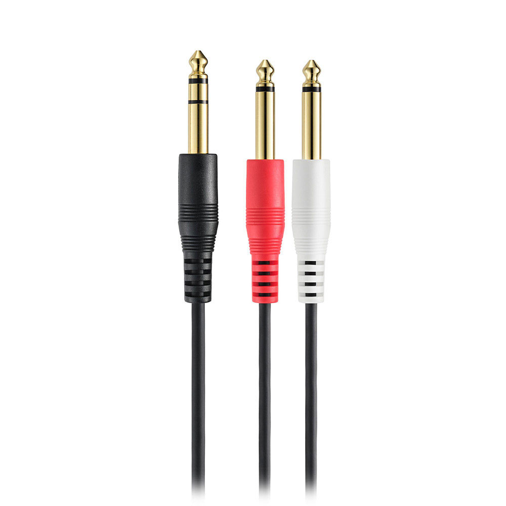 AUDIO-TECHNICA オーディオテクニカ AT-MI84/3.0 モノラルフォン×2-ステレオフォン 3.0m オーディオケーブル