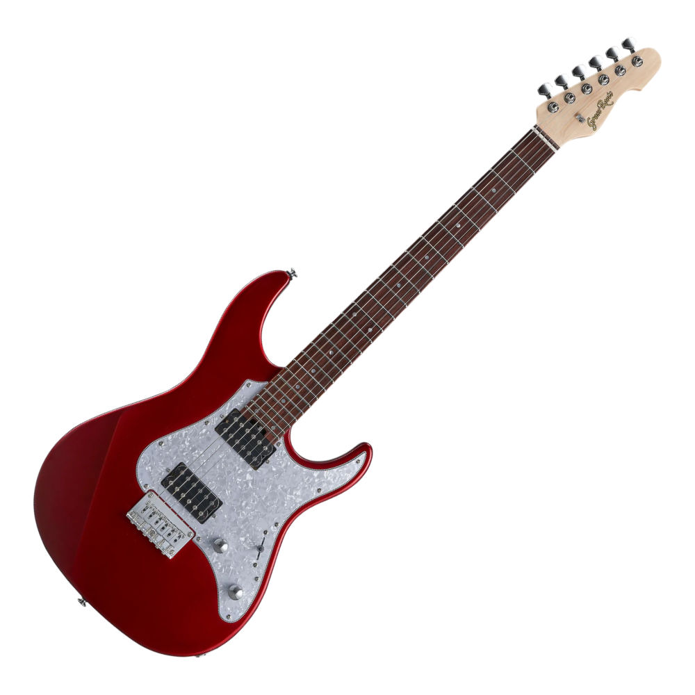 GrassRoots G-SNAPPER-DX Candy Apple Red エレキギター