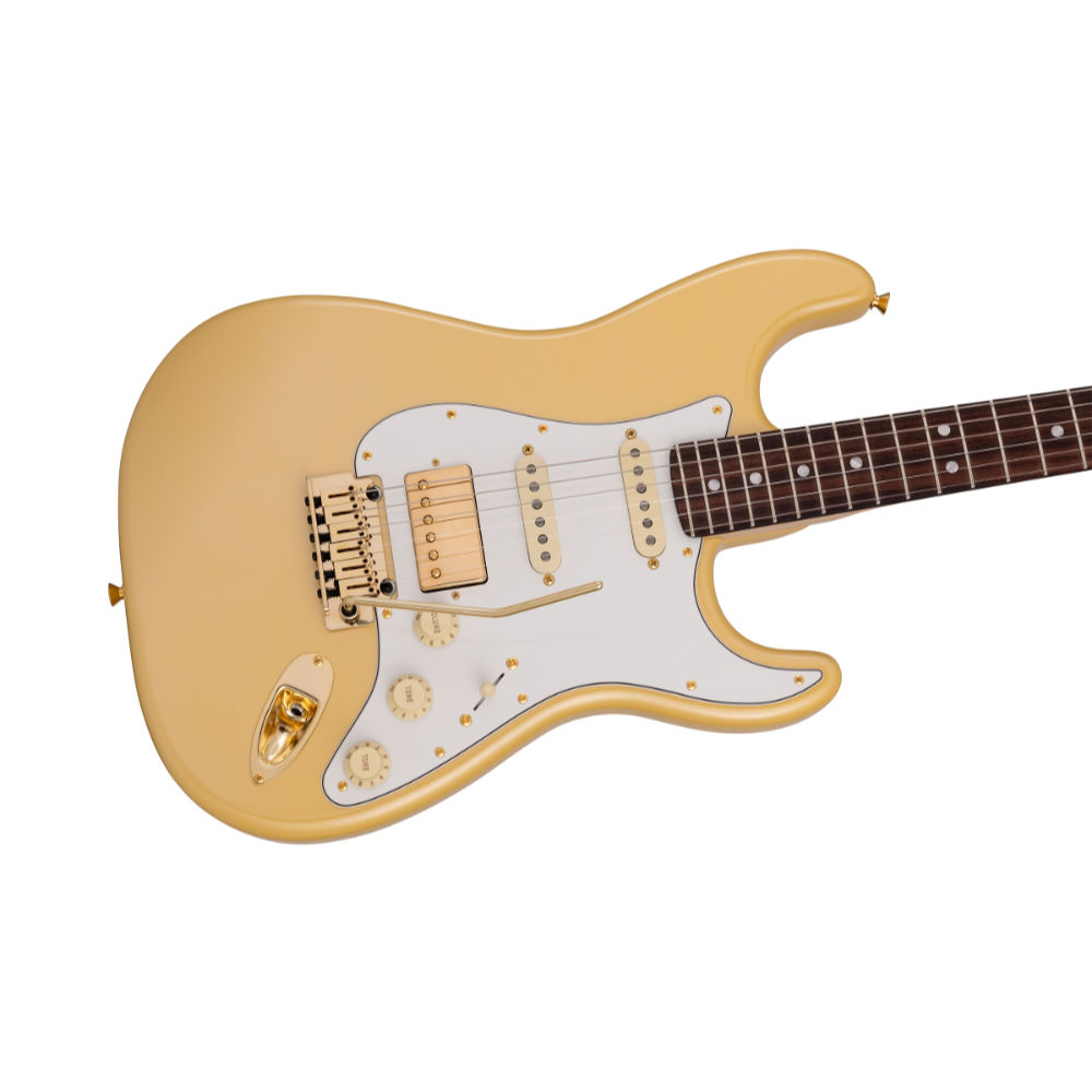 Fender フェンダー Erino Yumiki Stratocaster Rosewood Fingerboard Yellow Pearl エレキギター トップ