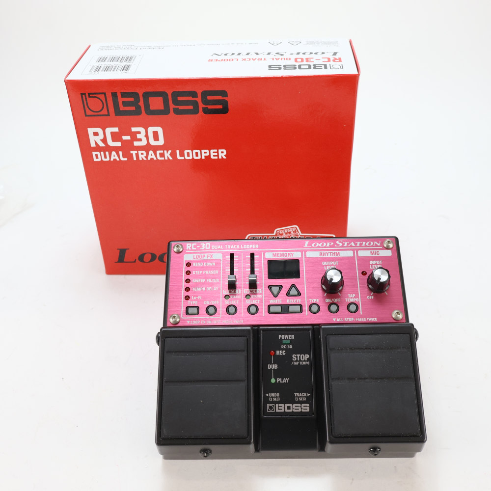 【中古】 ルーパー ループステーション BOSS RC-30 LOOP STATION 最大3時間の録音 99フレーズのメモリー
