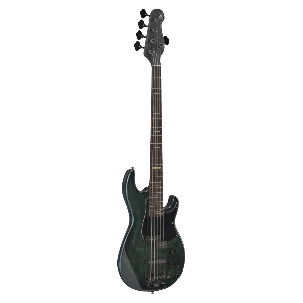 YAMAHA ヤマハ BB735A IDB Indigo Blue 5弦エレキベース 斜めアングル画像1