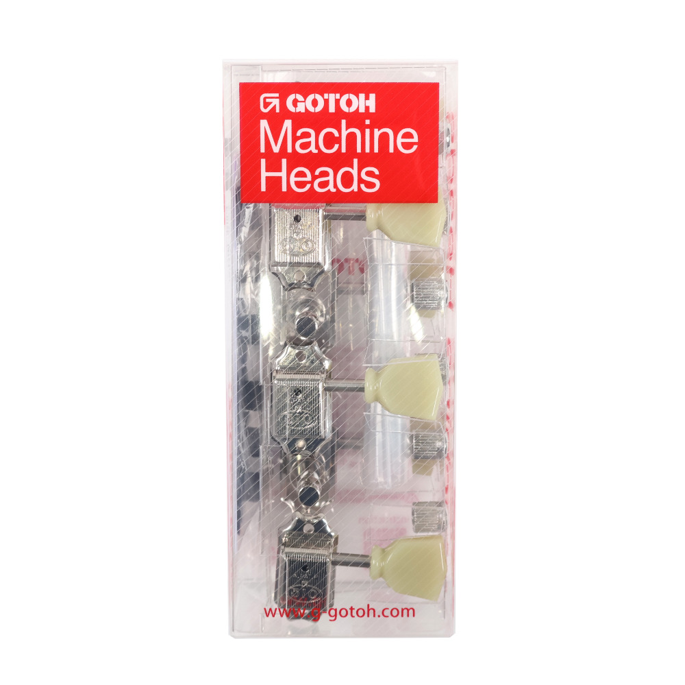 GOTOH ゴトー SD510-SL-L3R3-Nickel ギターペグ ニッケル