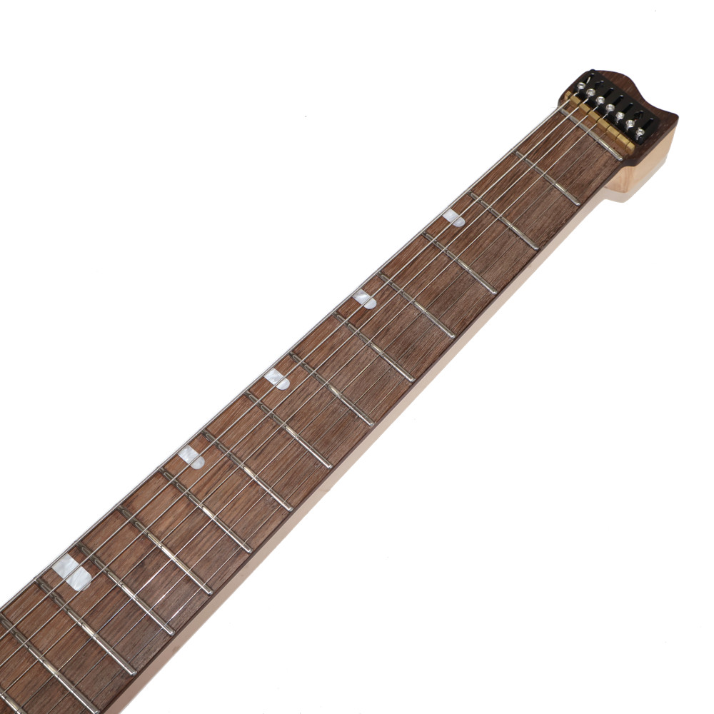 【訳あり】 VIKSTROM GUITARS VSMH-270 Trans Pk アウトレット ヘッドレス ファンフレット 7弦ギター 詳細画像