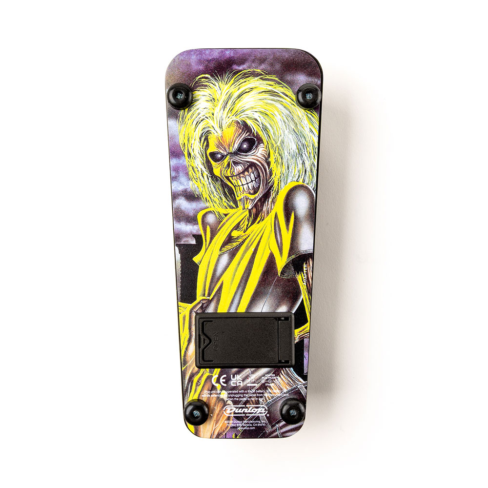 JIM DUNLOP ジムダンロップ IM95K Iron Maiden Killers Cry Baby Wah ワウペダル ギターエフェクター 裏面