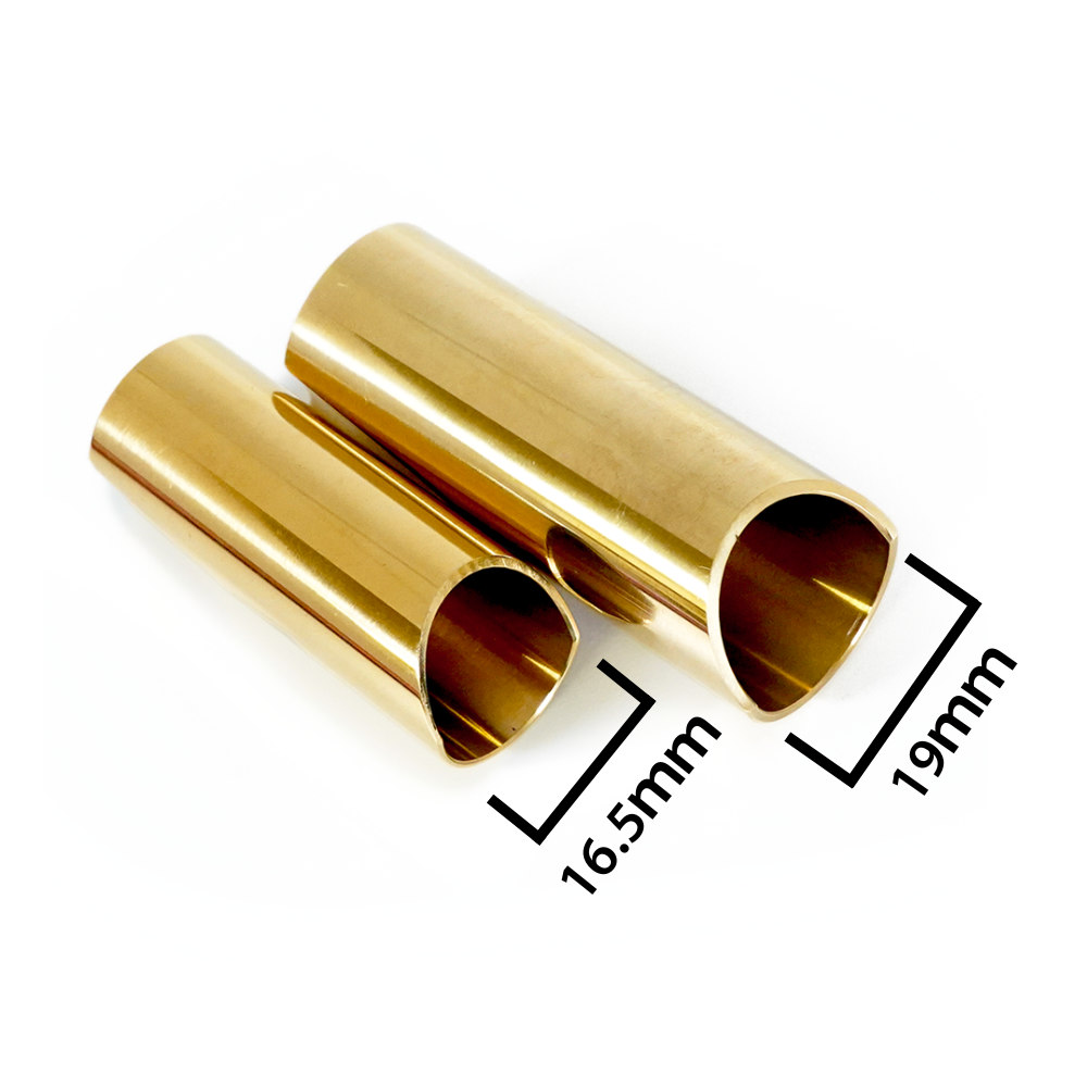 THE ROCK SLIDE ザロックスライド TRS-SB Polished Brass Slide Small スライドバー サイズ比較画像2