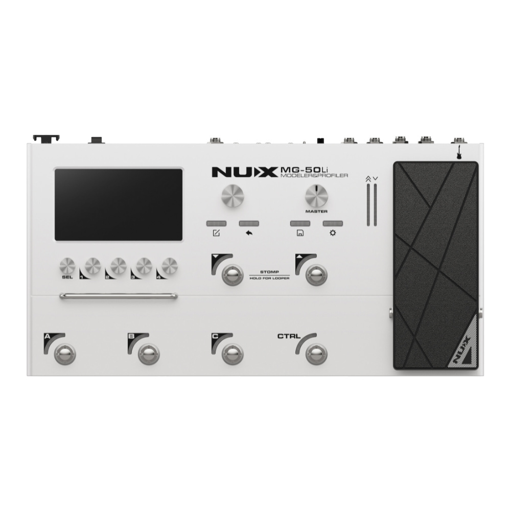 NUX ニューエックス MG-50Li Cloud White アンプモデラー マルチエフェクター