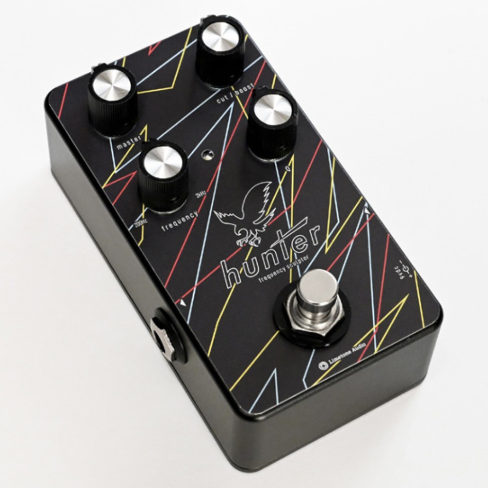 Limetone Audio ライムトーンオーディオ hunter パライコ ブースター ギターエフェクター 本体画像 斜め 2