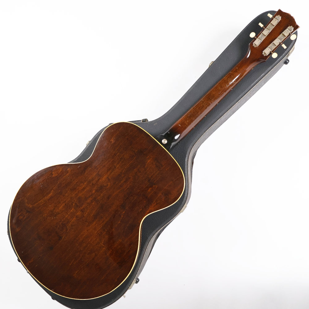 【中古】Gibson ギブソン ES-120T Sunburst 1962年製 エレキギター ボディバック画像