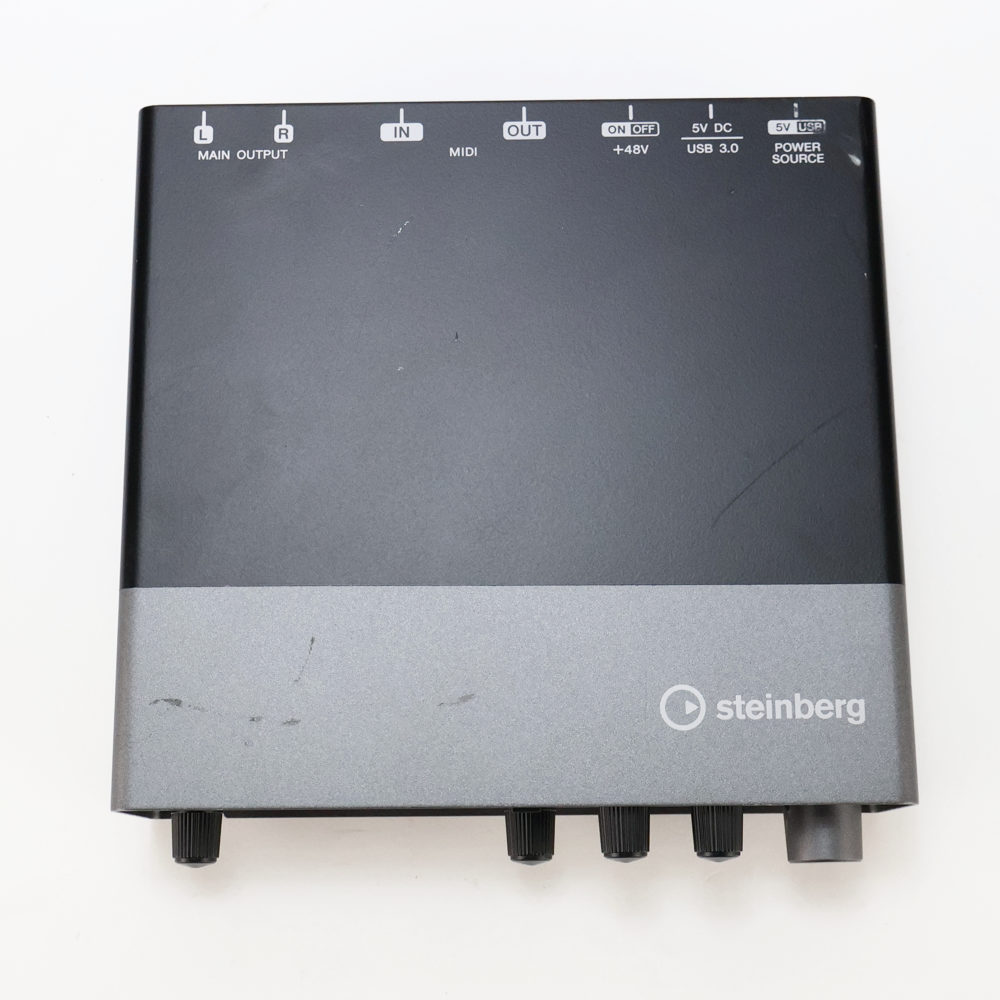 【中古】 オーディオインターフェイス Steinberg UR22C スタインバーグ USBオーディオインターフェース 天板