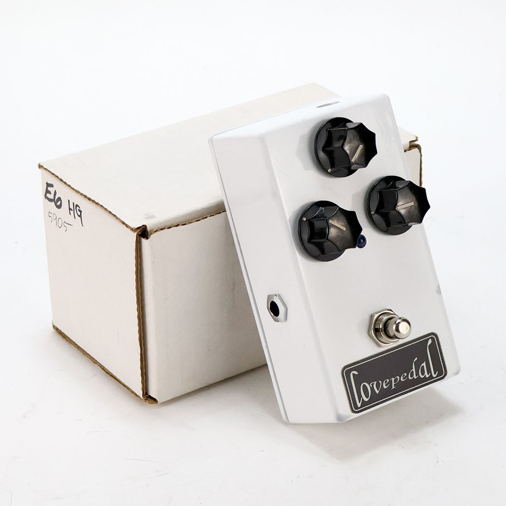 【中古】 エフェクター Lovepedal Eternity E6 ホワイト筐体 PCB基盤 ラブペダル オーバードライブ
