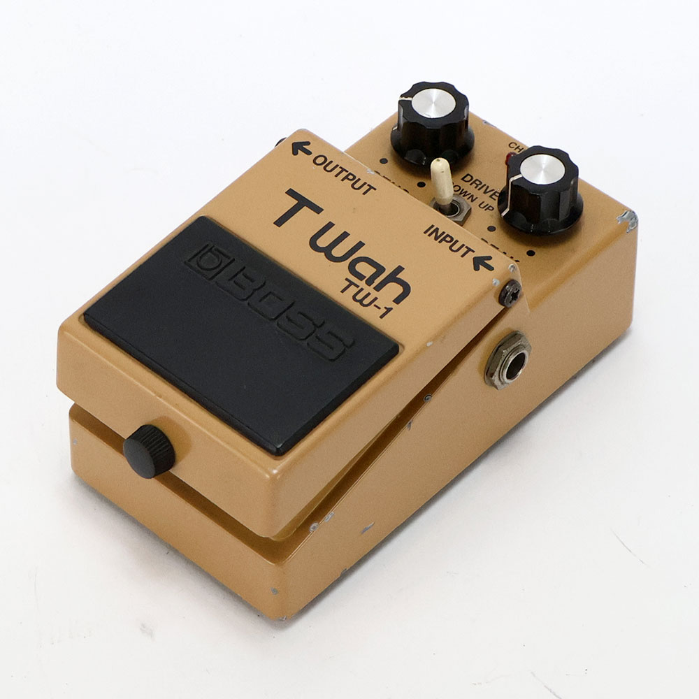 【中古】 エフェクター BOSS TW-1 T Wah Made in Japan ギターエフェクター Touch Wah タッチワウ オートワウ 全体