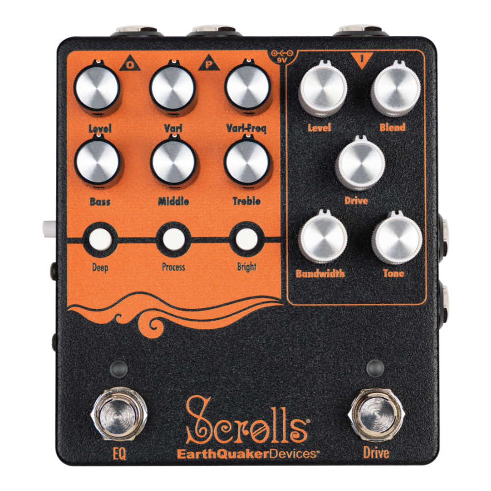 EarthQuaker Devices アースクエイカーデバイセス EQD Scrolls 中尾憲太郎シグネチャーベースプリアンプ