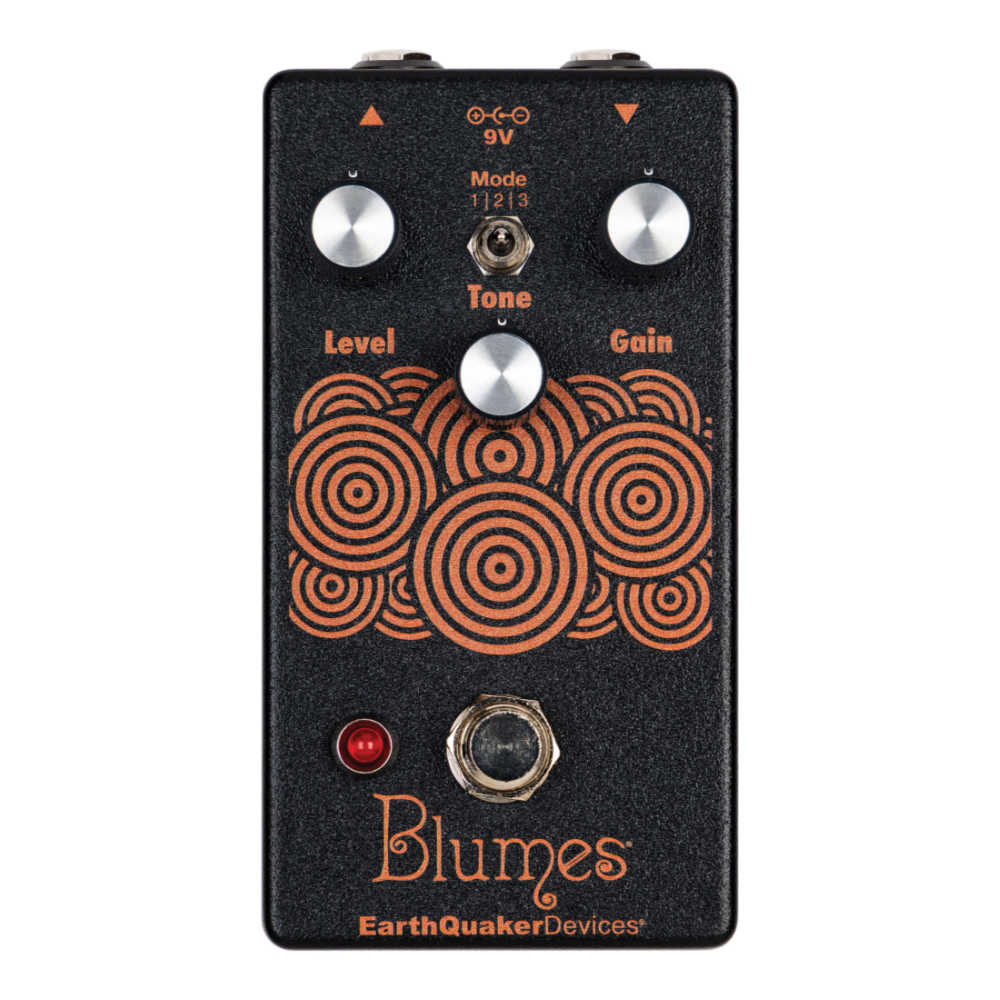 EarthQuaker Devices アースクエイカーデバイセス EQD Blumes Black Amber 限定カラー ベース用オーバードライブ