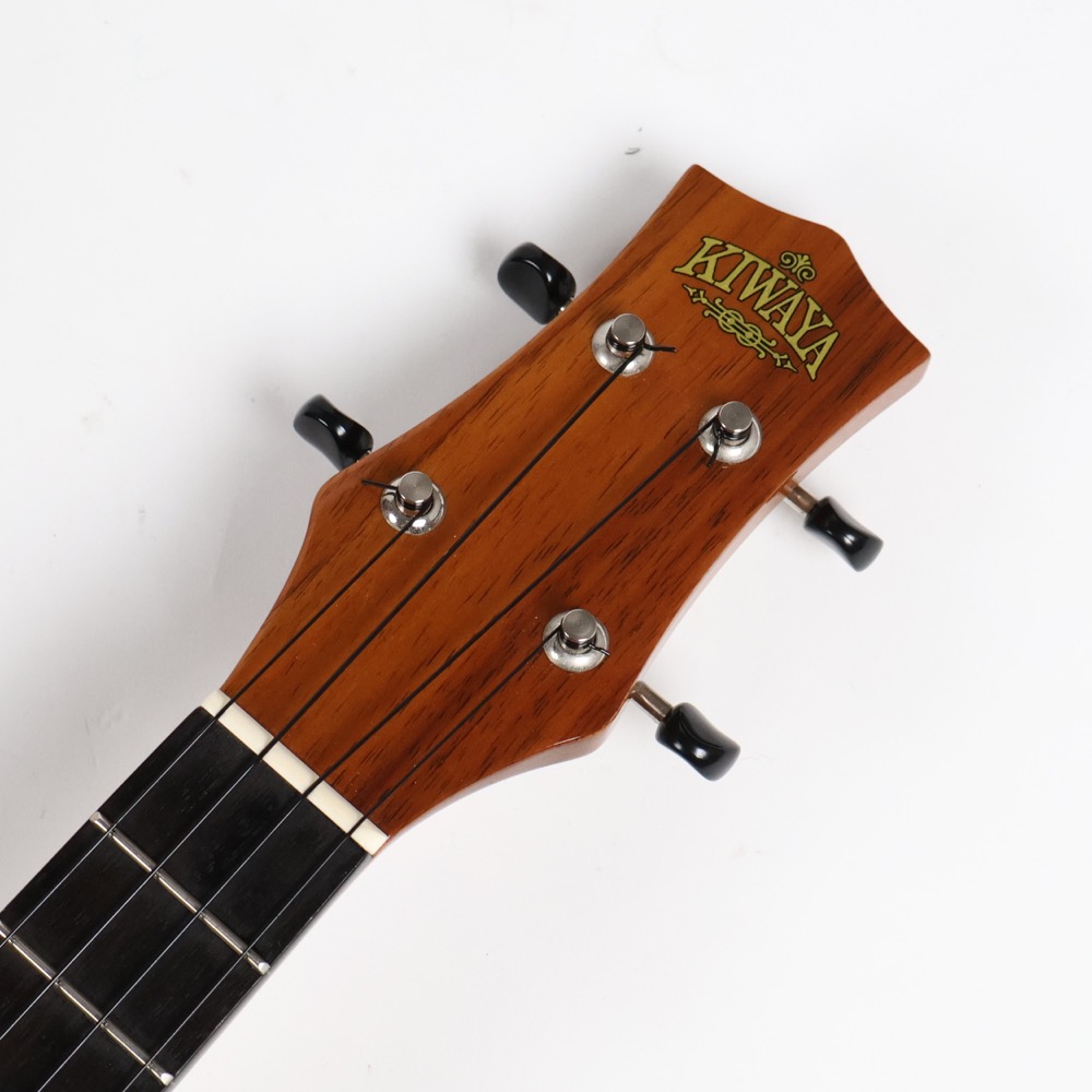 【中古】 ウクレレ テナーウクレレ KIWAYA KPT-1K/E HG キワヤウクレレ ハワイアンコア単板ボディー エボニー指板 MADE IN JAPAN ヘッド