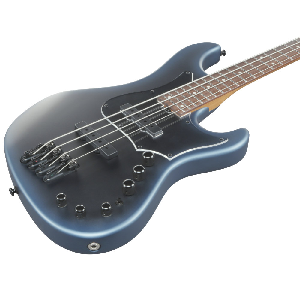 IBANEZ アイバニーズ MDM1000-MAM Mode Series Midnight Arctic Ocean Matte エレキベース ボディ斜めアングル画像