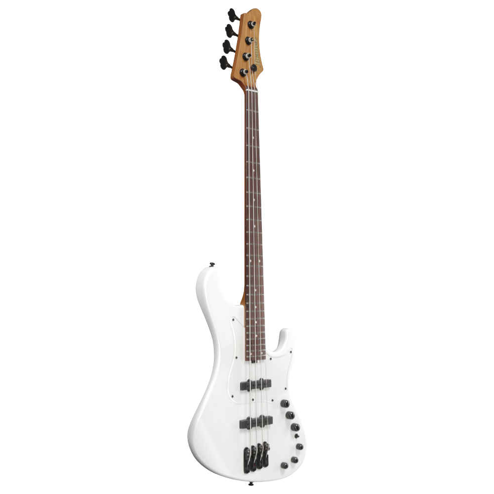 IBANEZ アイバニーズ MDM1000-PW Mode Series Pearl White エレキベース 斜めアングル画像