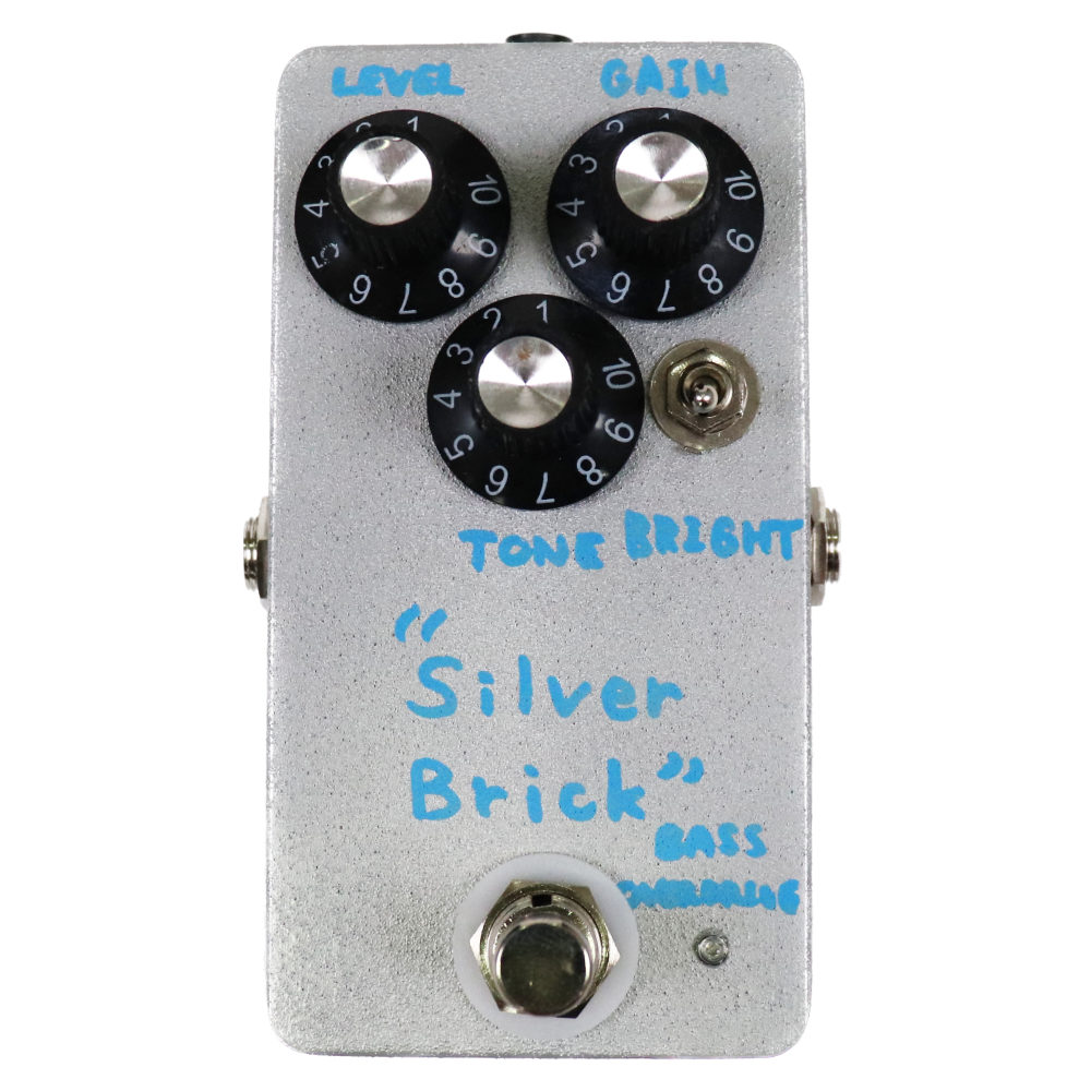 KAMINARI カミナリ Silver Brick Bass Overdrive K-EP-SB1 ベース用オーバードライブ ベースエフェクター