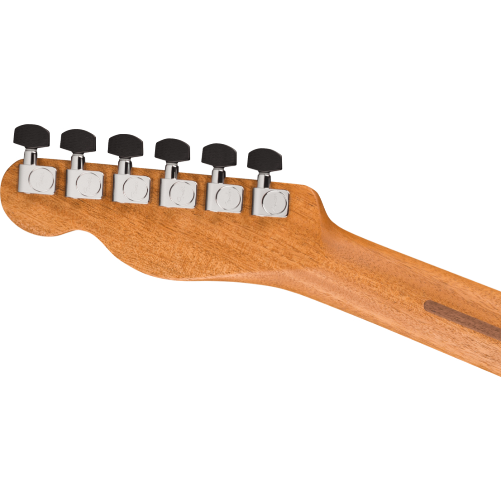 Fender フェンダー FSR American Acoustasonic Telecaster Streaked Ebony Fingerboard Blue Paisley エレクトリックアコースティックギター ヘッド裏