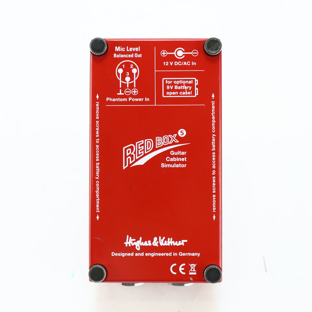 【中古】 Hughes&Kettner RED BOX 5 ダイレクトボックス ヒュース&ケトナー 詳細画像