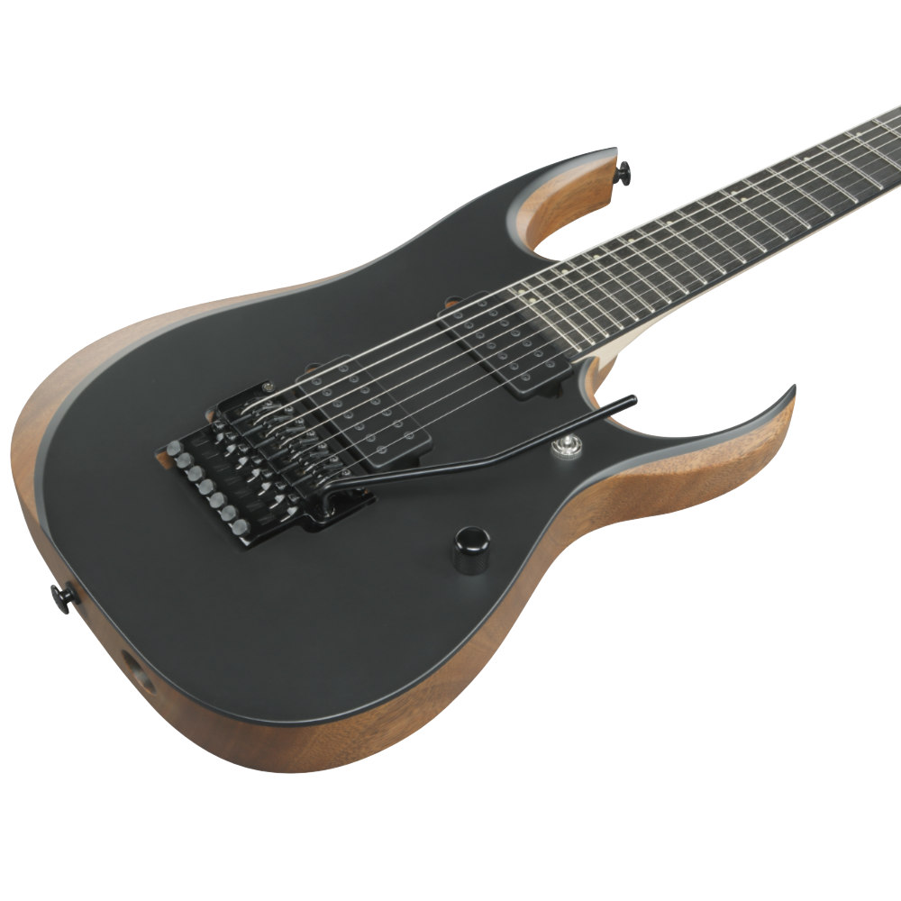 IBANEZ アイバニーズ GDR4327R-NTF RGD Prestige Natural Flat 7弦エレキギター ボディ斜めアングル画像