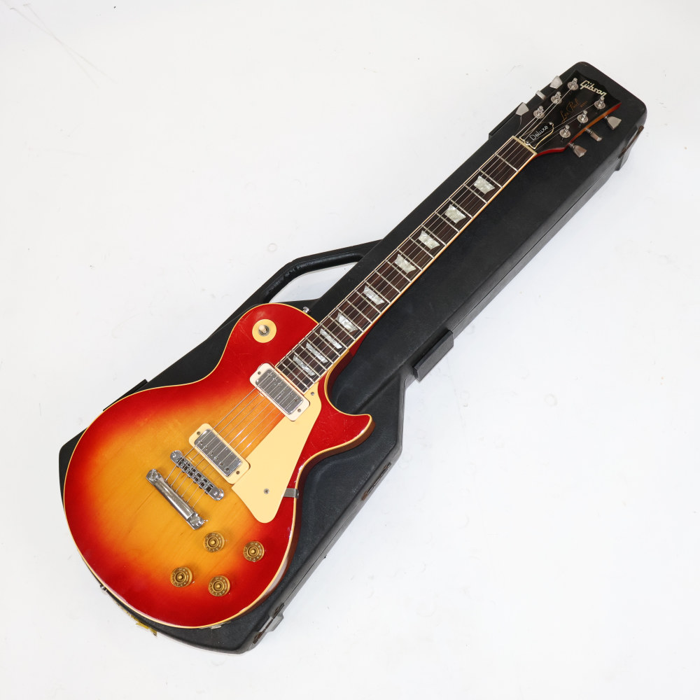 【中古】 エレキギター Gibson Les Paul Deluxe Cherry SunBurst 1980年製 ギブソン レスポールデラックス チェリーサンバースト