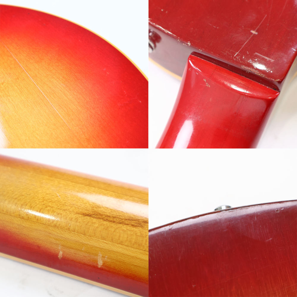 【中古】 エレキギター Gibson Les Paul Deluxe Cherry SunBurst 1980年製 ギブソン レスポールデラックス チェリーサンバースト 詳細画像