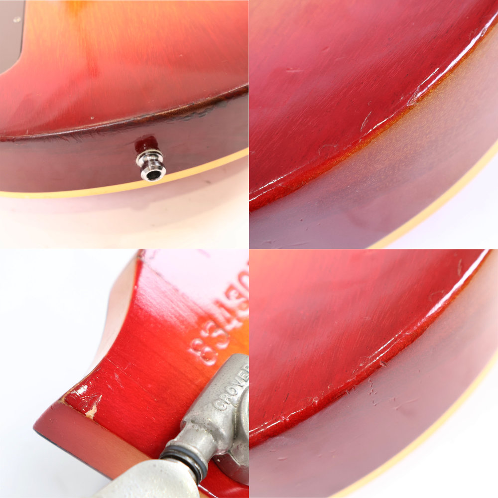 【中古】 エレキギター Gibson Les Paul Deluxe Cherry SunBurst 1980年製 ギブソン レスポールデラックス チェリーサンバースト 詳細画像