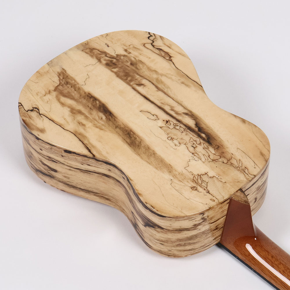 【訳あり】アウトレット ROMERO CREATIONS Romero Concert Spalted Mango Hi-G コンサートウクレレ ボディ