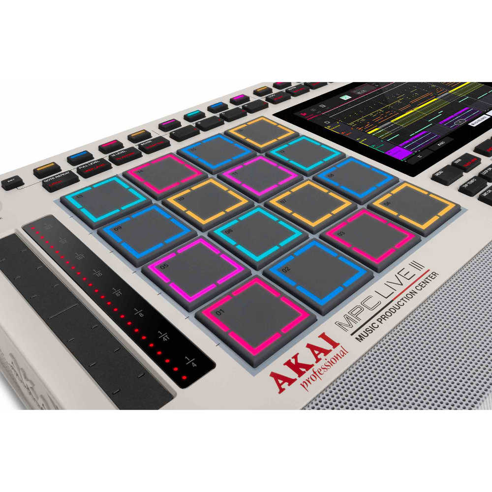 AKAI Professional アカイプロフェッショナル MPC Live III RETRO サンプラー スタンドアローン ポータブル音楽制作スタジオ アップ画像1