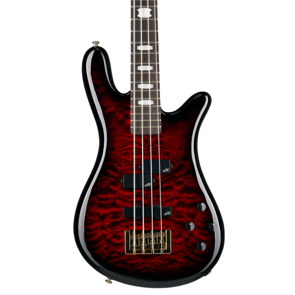 エレキベース Spector Icon NS-2 Bolt-On BC Gloss スペクター アイコンシリーズ Black Cherry ブラックチェリー ボディ画像