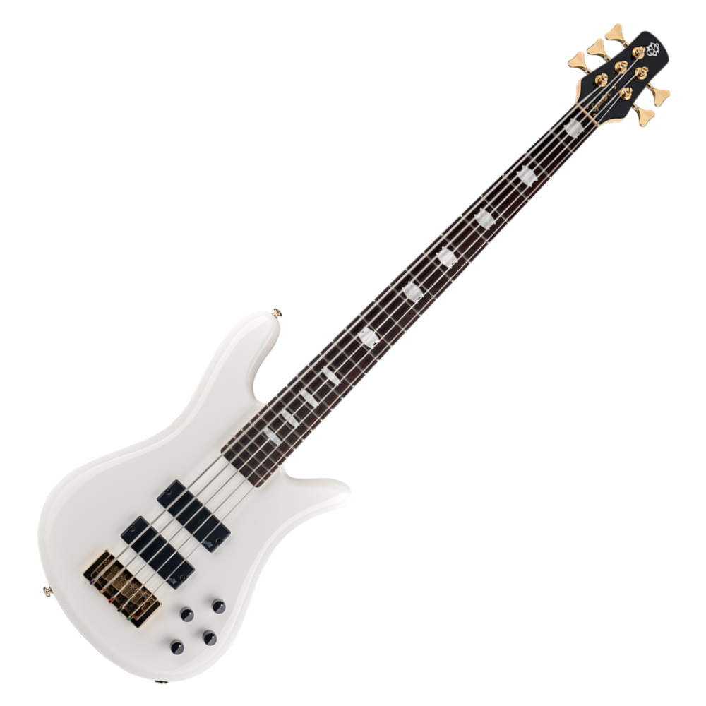 エレキベース 5弦ベース Spector Icon NS-5 Bolt-On WH Gloss スペクター アイコンシリーズ White ホワイトグロス