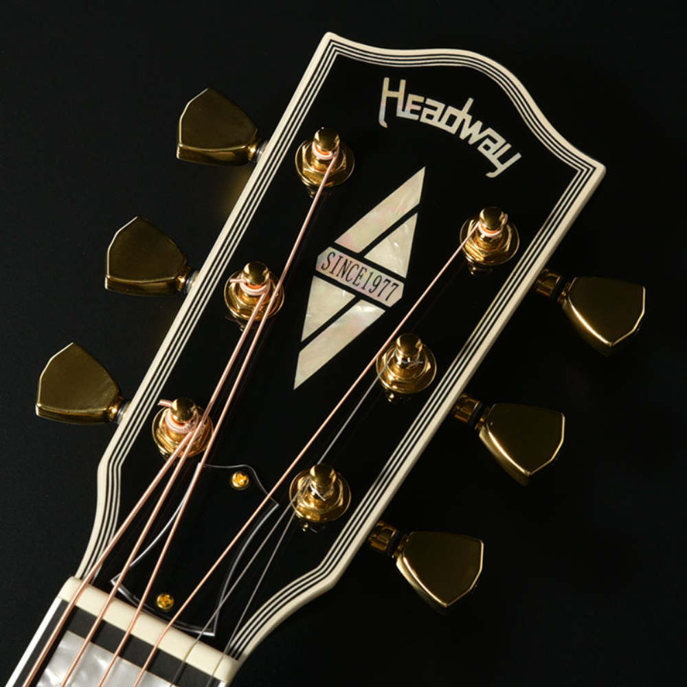 HEADWAY ヘッドウェイ Japan Tune-up Series HJ-BOOGIE-JT BLK エレクトリックアコースティックギター エレアコ ヘッド部
