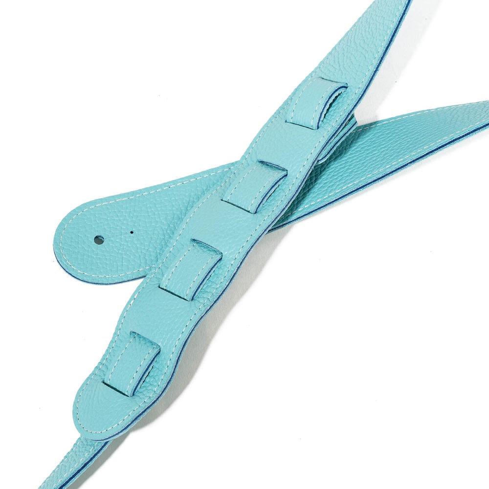 Grande uomo × Vincita Collaboration Strap Turquoise Blue ベースストラップ ギターストラップ ベルト画像