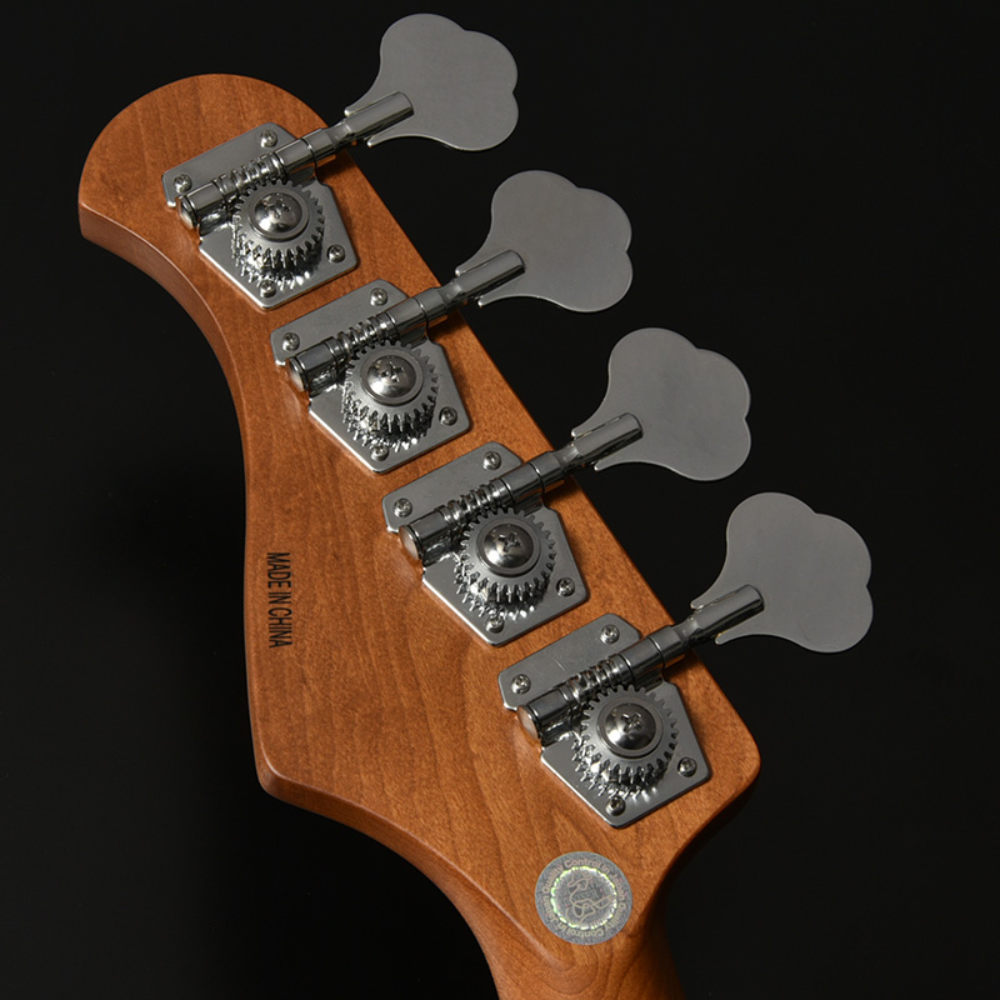 BACCHUS バッカス Universe Series WJB-1MS-DX-AC RSM/M BLK エレキベース ヘッド部裏