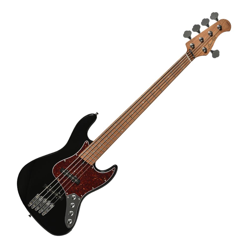 BACCHUS バッカス Universe Series WJB5-1MS-DX-AC RSM/M BLK 5弦エレキベース 5弦ベース