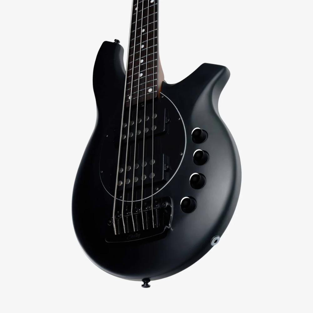 5弦ベース Sterling By Musicman SUB BONGO5 STEALTH BLACK エレキベース ミュージックマン ボンゴ 5弦 BONGO5-SBK-R2 トップ