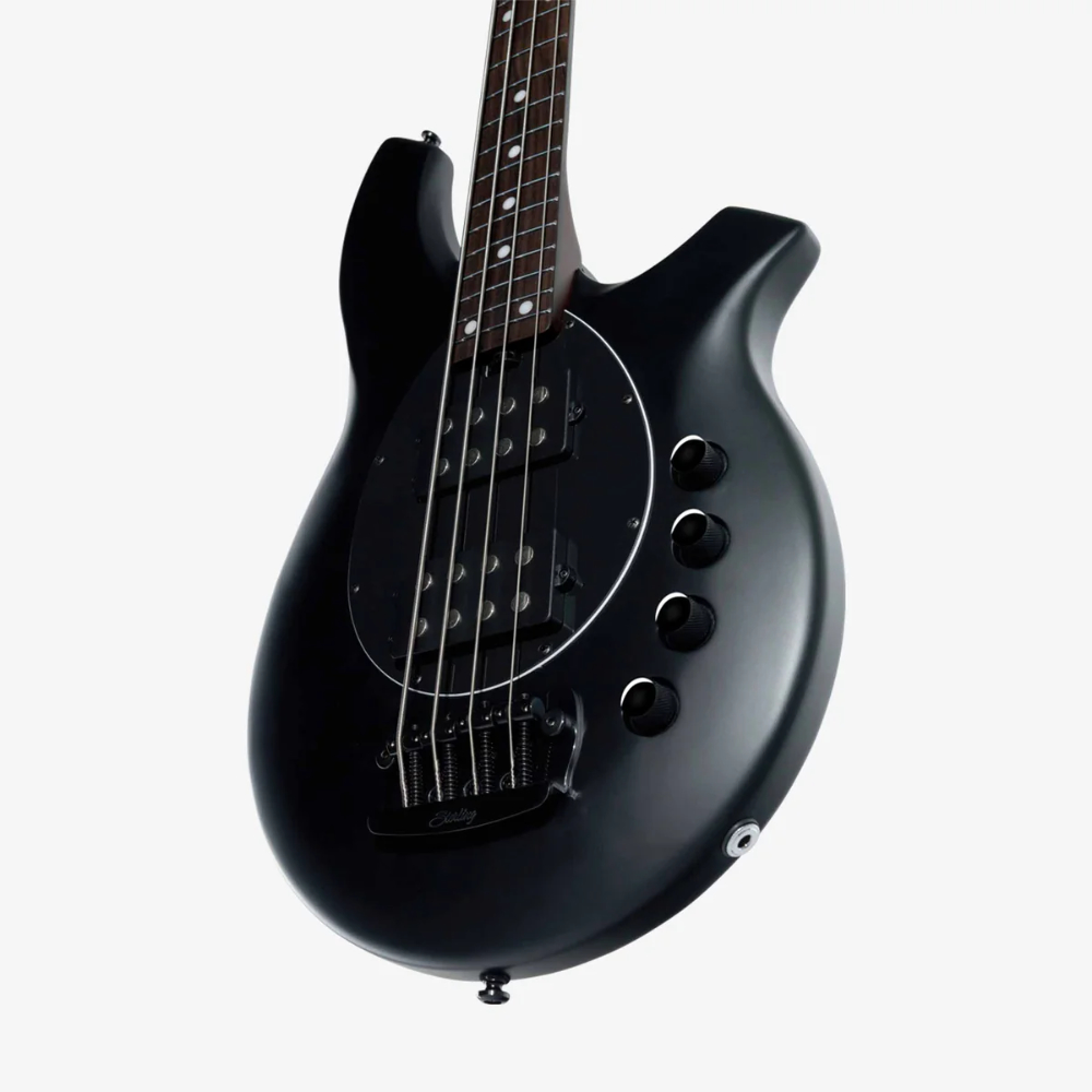 Sterling By Musicman SUB BONGO STEALTH BLACK エレキベース ミュージックマン ボンゴ 4弦 BONGO-SBK-R2 トップ