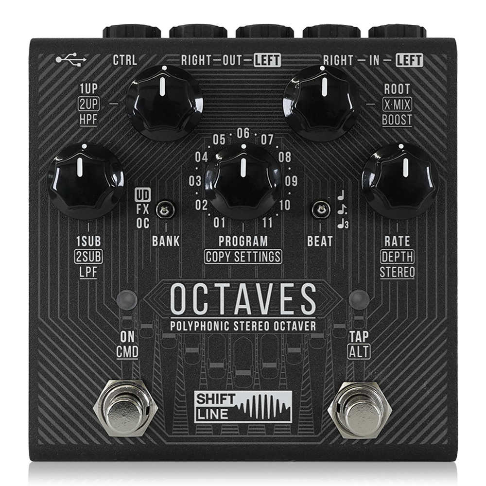Shift Line シフトライン Octaves オクターバー ギターエフェクター