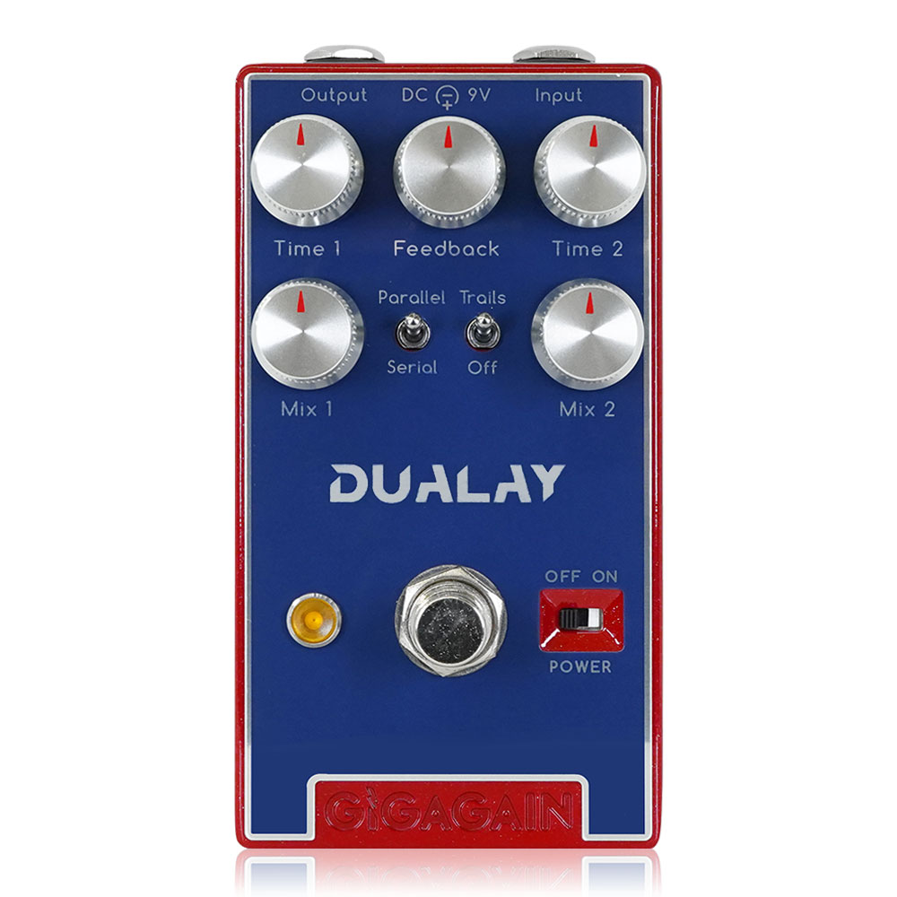 GIGAGAIN ギガゲイン DUALAY ディレイ ギターエフェクター