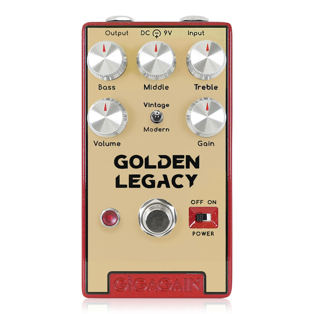 GIGAGAIN ギガゲイン GOLDEN LEGACY ディストーション ギターエフェクター