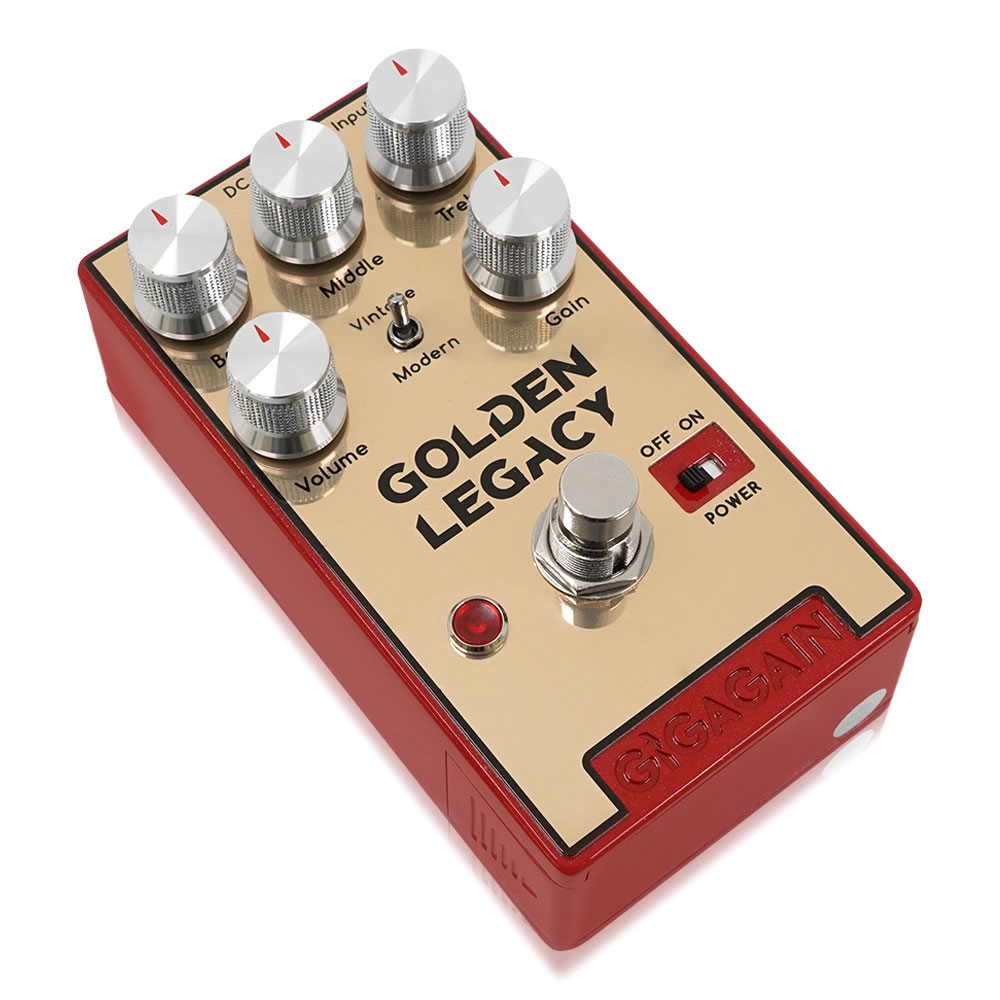 GIGAGAIN ギガゲイン GOLDEN LEGACY ディストーション ギターエフェクター 全体