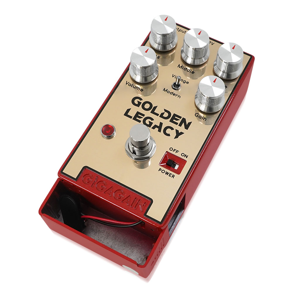 GIGAGAIN ギガゲイン GOLDEN LEGACY ディストーション ギターエフェクター 全体