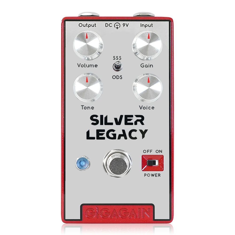GIGAGAIN ギガゲイン SILVER LEGACY オーバードライブ ギターエフェクター
