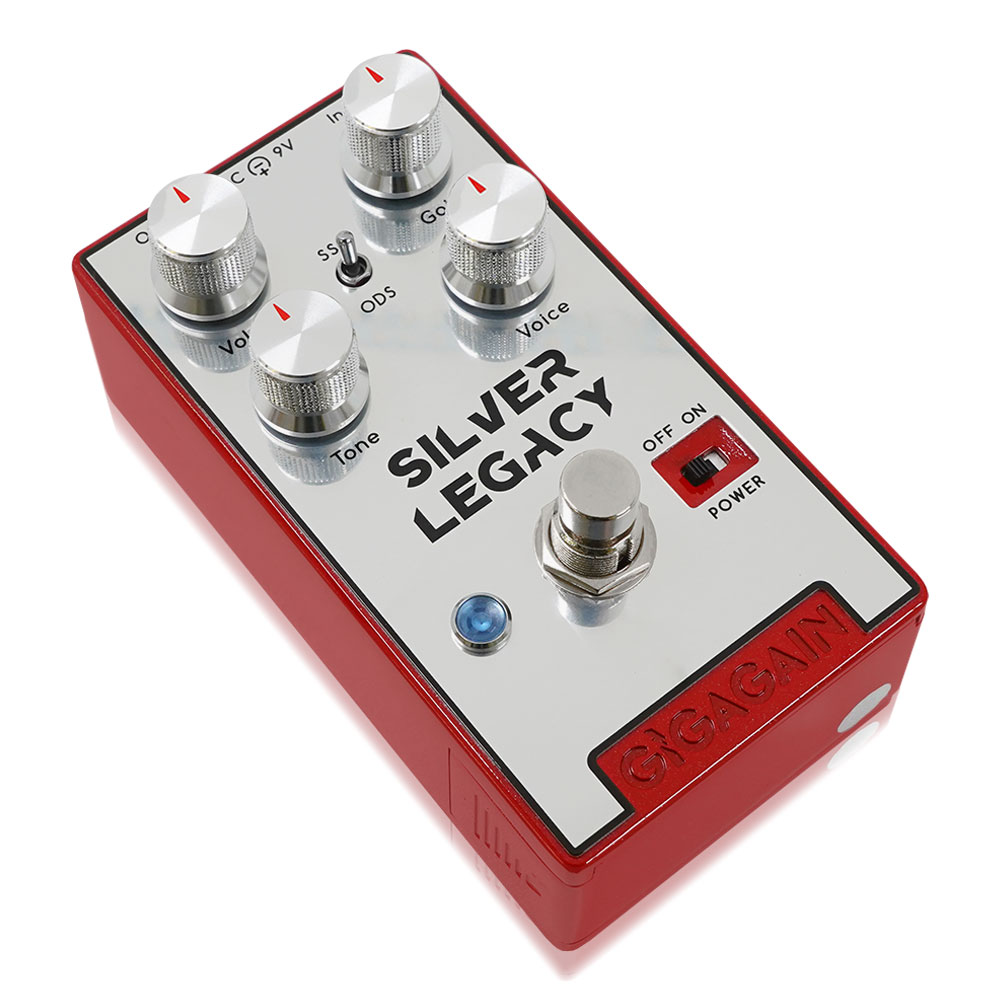 GIGAGAIN ギガゲイン SILVER LEGACY オーバードライブ ギターエフェクター 全体