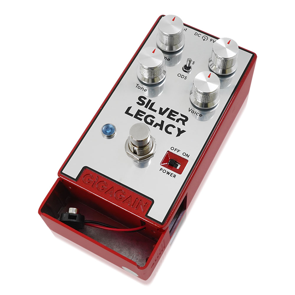 GIGAGAIN ギガゲイン SILVER LEGACY オーバードライブ ギターエフェクター 全体