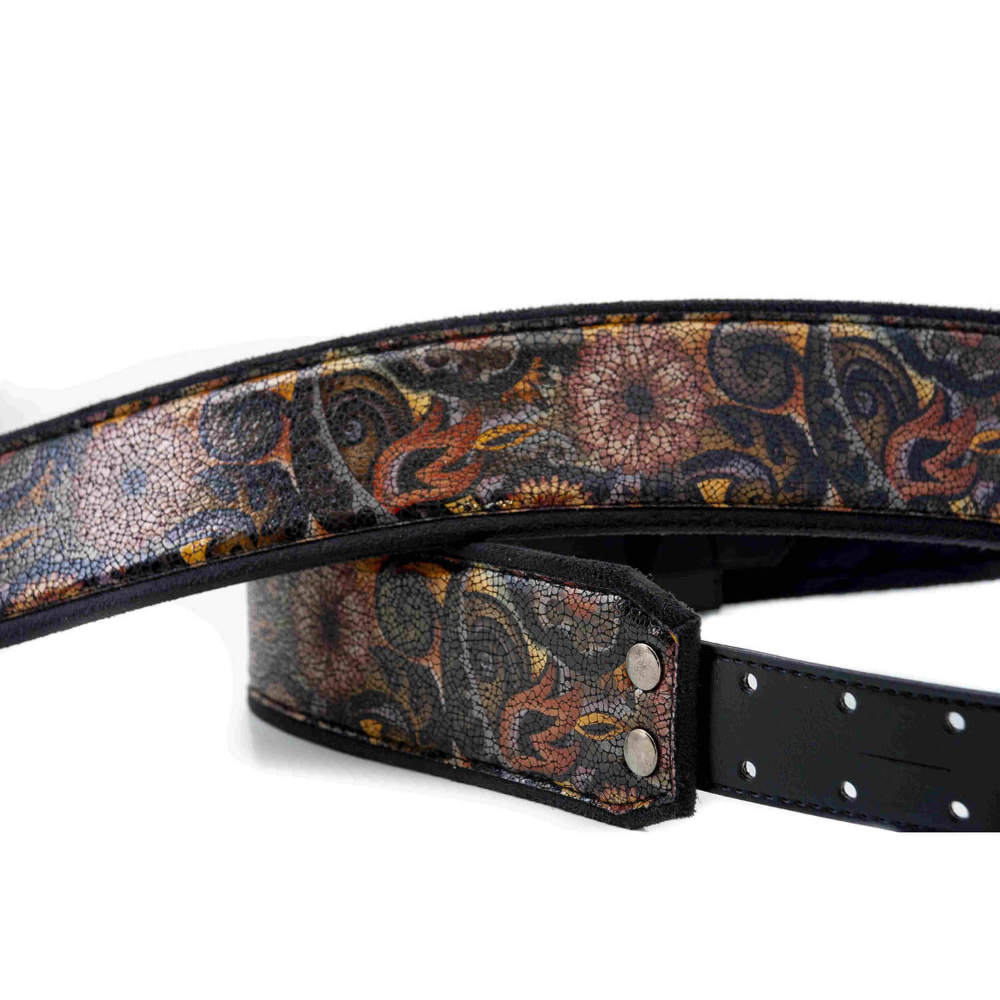 Righton! STRAPS ライトオンストラップ CRUNCH Black ギターストラップ サブ画像6