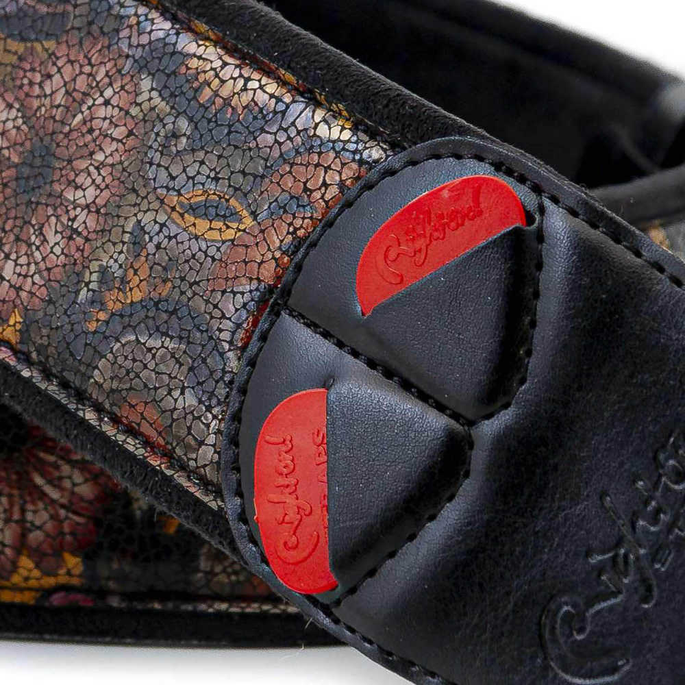 Righton! STRAPS ライトオンストラップ CRUNCH Black ギターストラップ サブ画像7