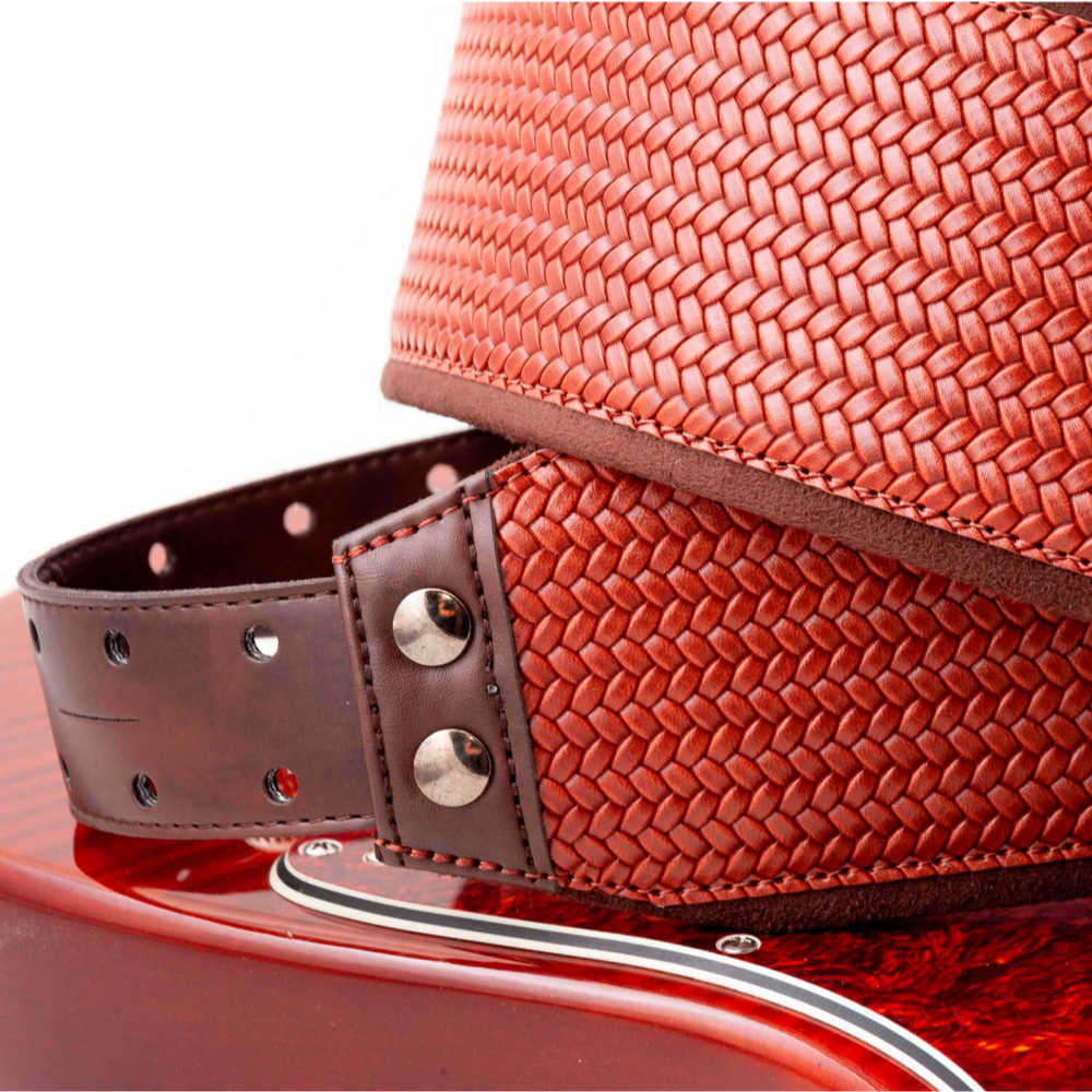 Righton! STRAPS ライトオンストラップ BOND-80 Brown ギターストラップ サブ画像5