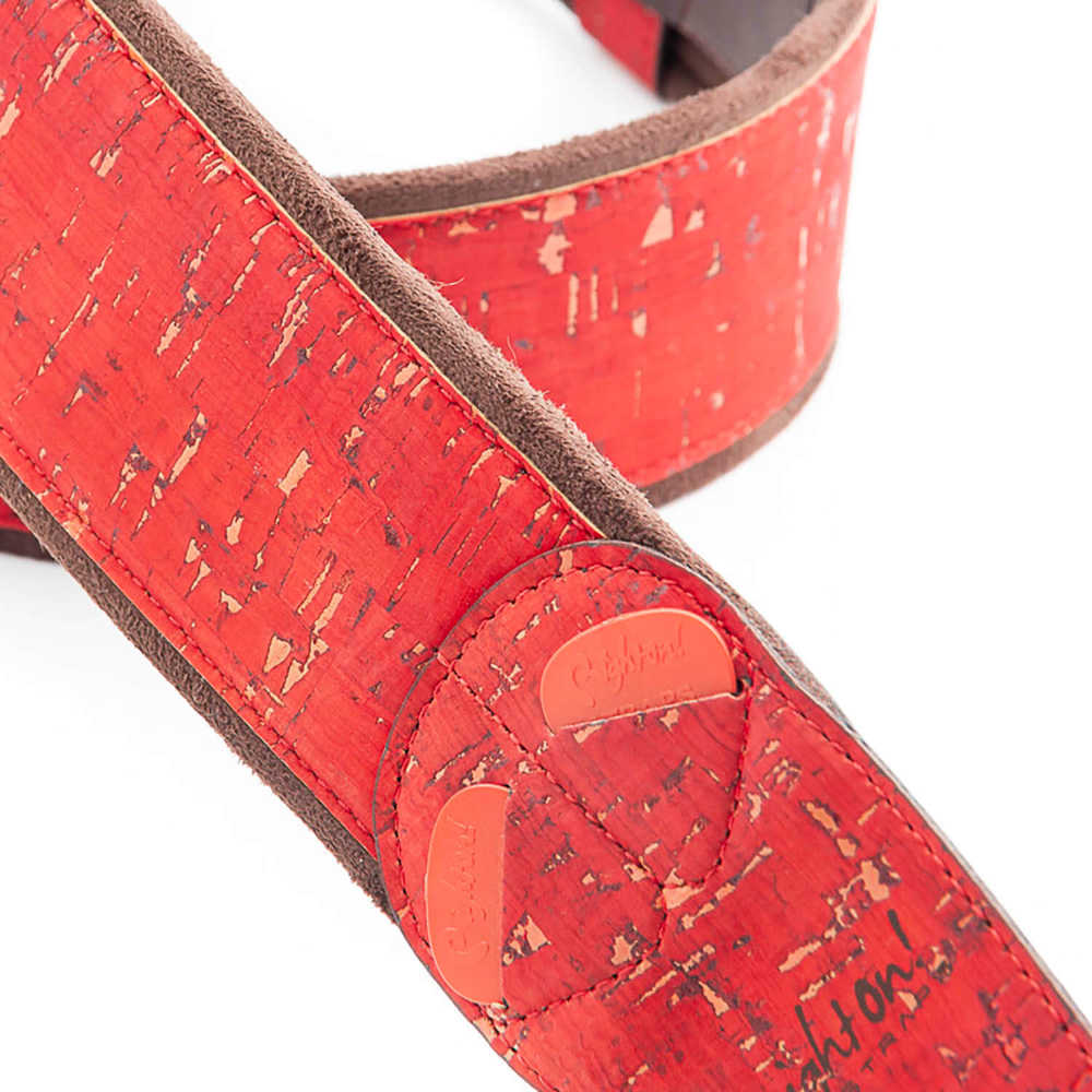 Righton! STRAPS ライトオンストラップ Cork Red ギターストラップ サブ画像4